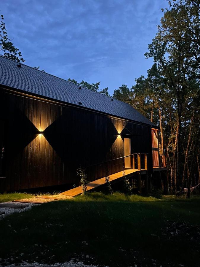 Wabi Sabi Lodge - Spa&Sauna Privatif - Foret Turenne المظهر الخارجي الصورة