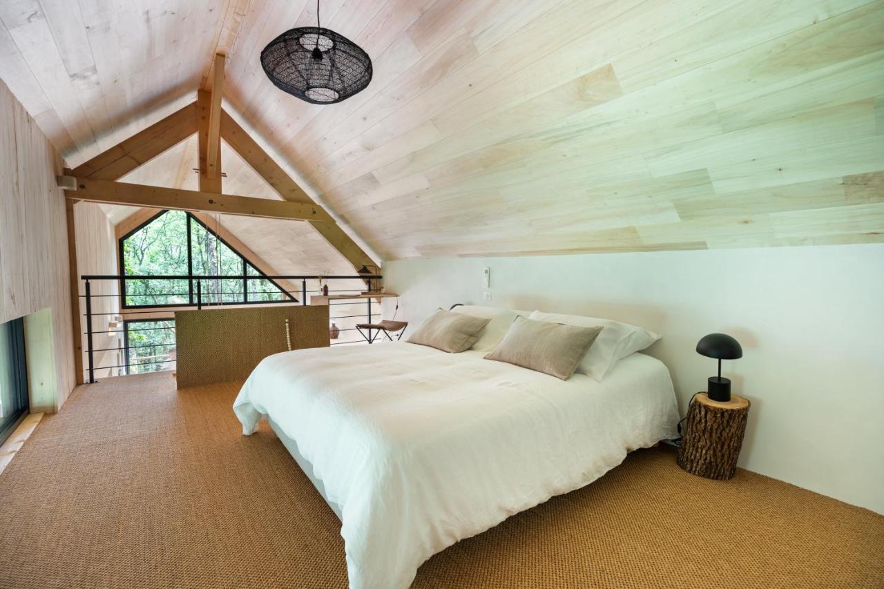 Wabi Sabi Lodge - Spa&Sauna Privatif - Foret Turenne المظهر الخارجي الصورة